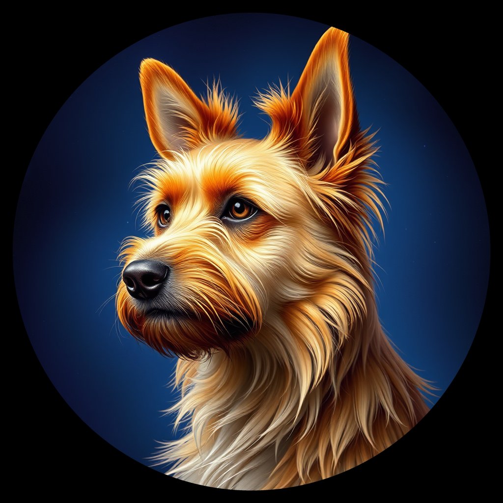 Cosmic medallion portrait of B9-Bentley-PSVA-YT_B9-Bentley-PSVA-YT