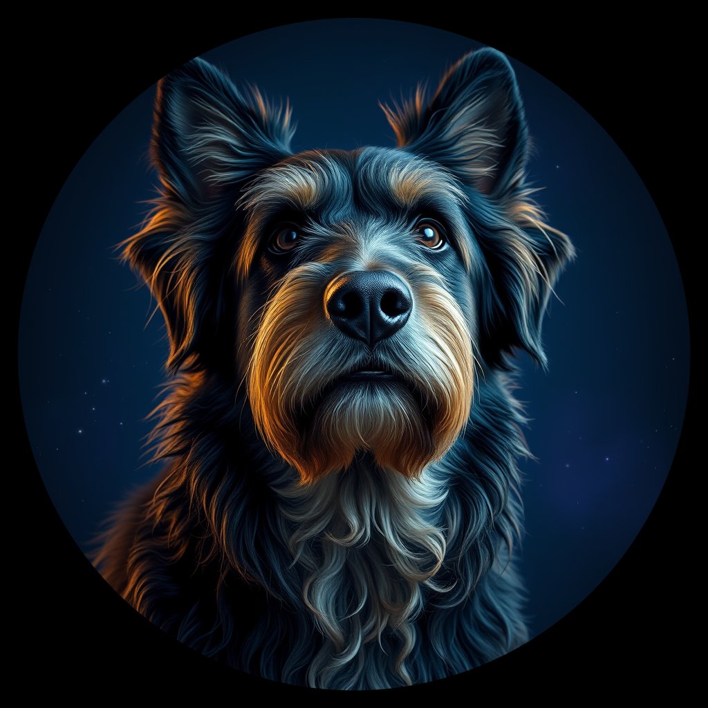Cosmic medallion portrait of BPIC_BPIC_SEQ01, a Berger Picard